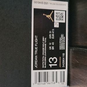 MENS JORDAN TRUE FLIGHT/ WOLF GREY